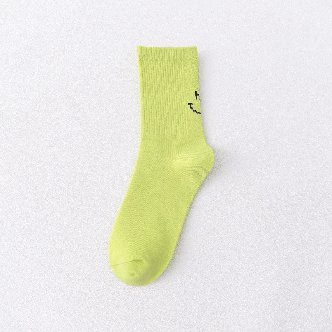 socks with smiley face on ankle