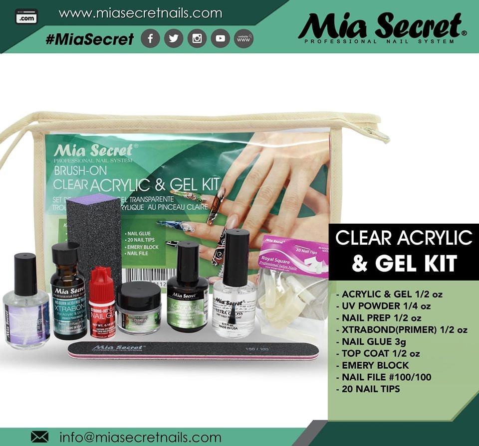 Mia secret 2024 nail kit