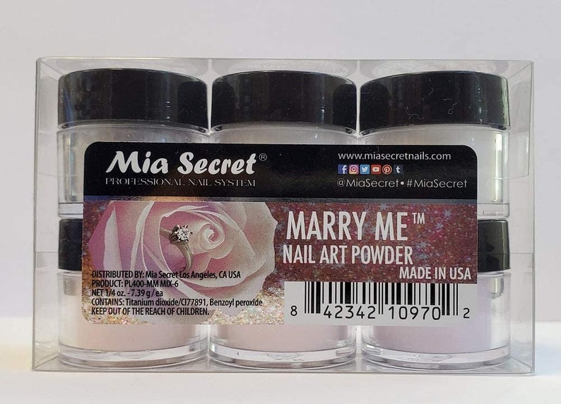 mia secret fruity nail art powder