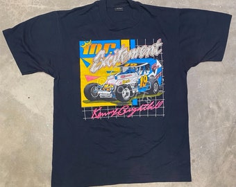 Camiseta Kenny Brightbill Dirt Modified de 1991 (talla mediana)