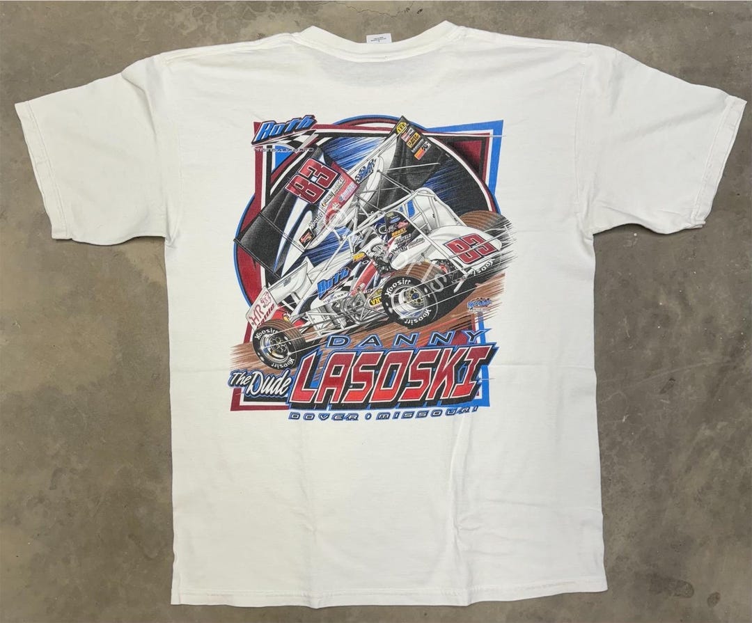 2006 Danny “the Dude” Lasoski Roth Motorsports Sprint Car Tee - Large ...