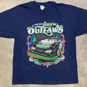 2007 NOS World of Outlaws Dirt Late Model Series Tour Tee - XL