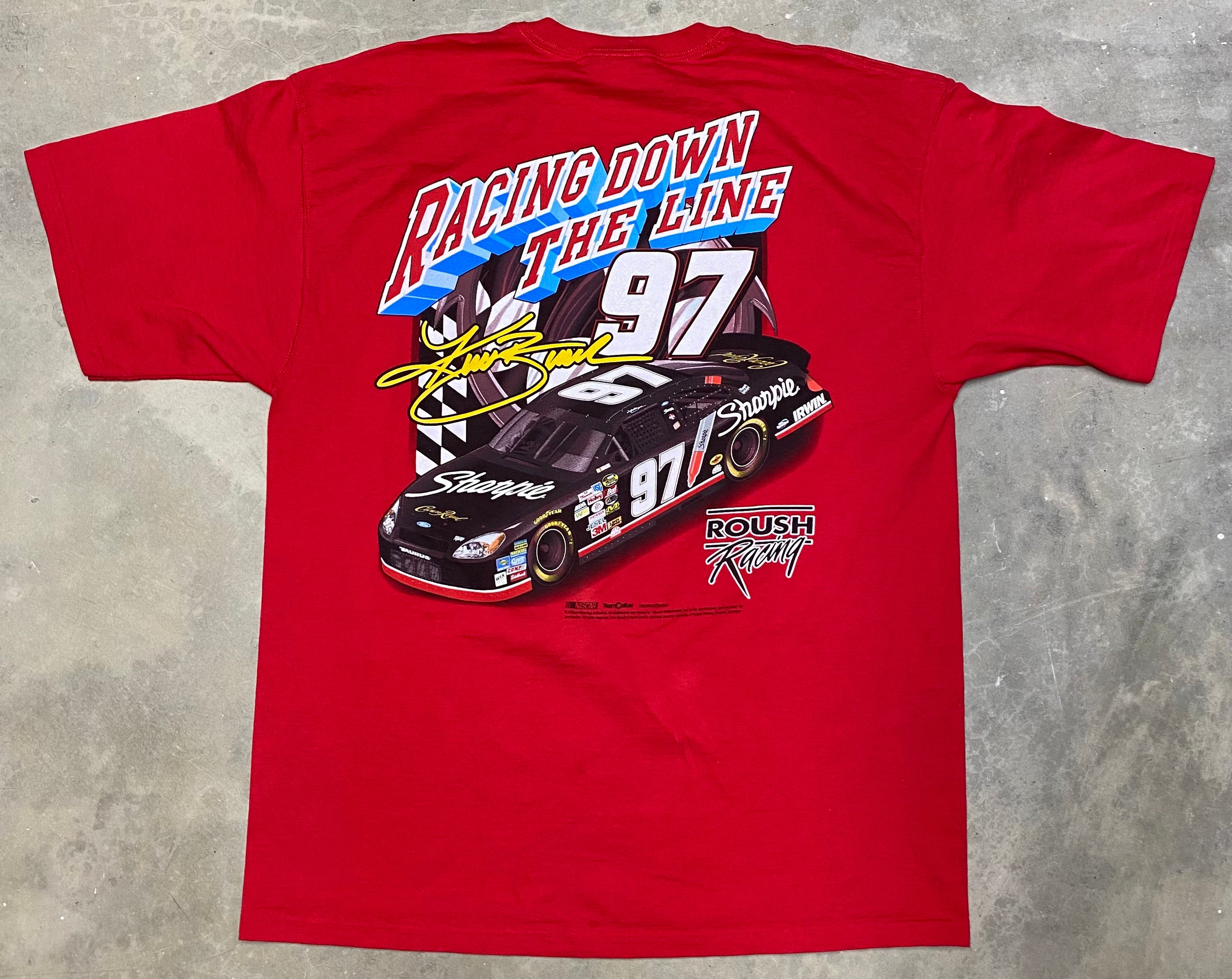 2005 NOS Kurt Busch Sharpie Roush Racing NASCAR Tee - XL - Etsy