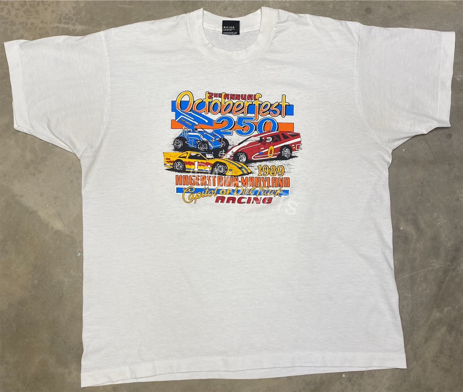 Vintage 1989 Hagerstown Speedway “2nd Annual Octoberfest” Neon