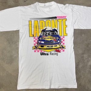 Camiseta vintage de Terry Labonte Sunoco Lumina NASCAR de 1992 (talla grande)