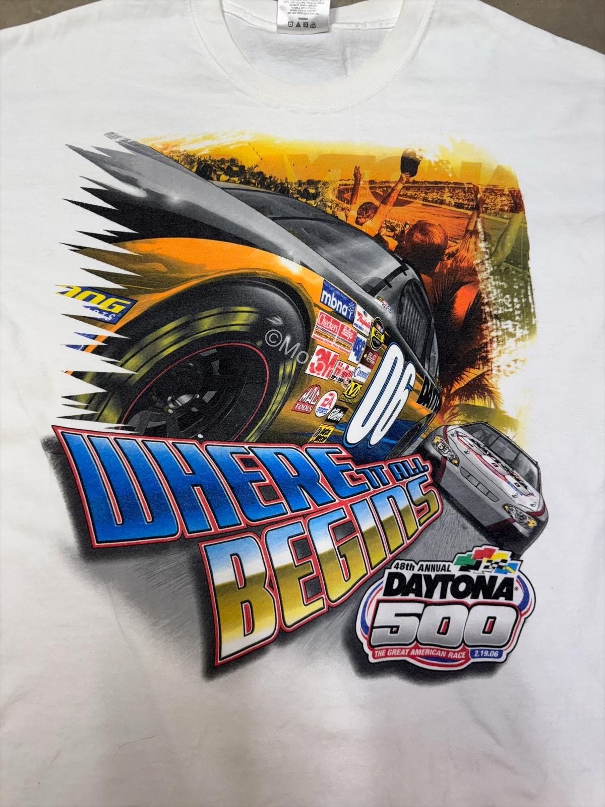 Vintage 2006 Daytona 500 NASCAR Event Tee - Large - Etsy Israel