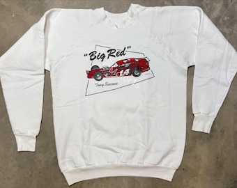 Vintage 1989 Tony Siscone “Big Red” Modified Sweatshirt - Large