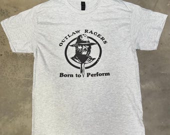 Outlaw Racers “Born to Perform” Vintage Image Reprint - All Sizes