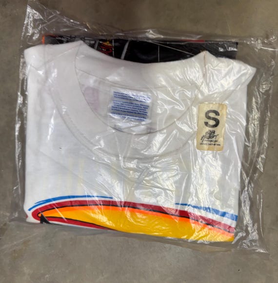 Vintage NIB 1998 Stevie Smith Sprint Car Tee - Sm… - image 5