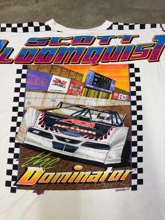 Vintage 1996 Scott Bloomquist “The Dominator” AOP Dir… - Gem