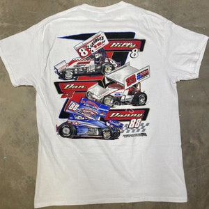 2000’s &quot;Dietrich Family&quot; Billy / Dan / Danny Sprint Car Tee - Medium
