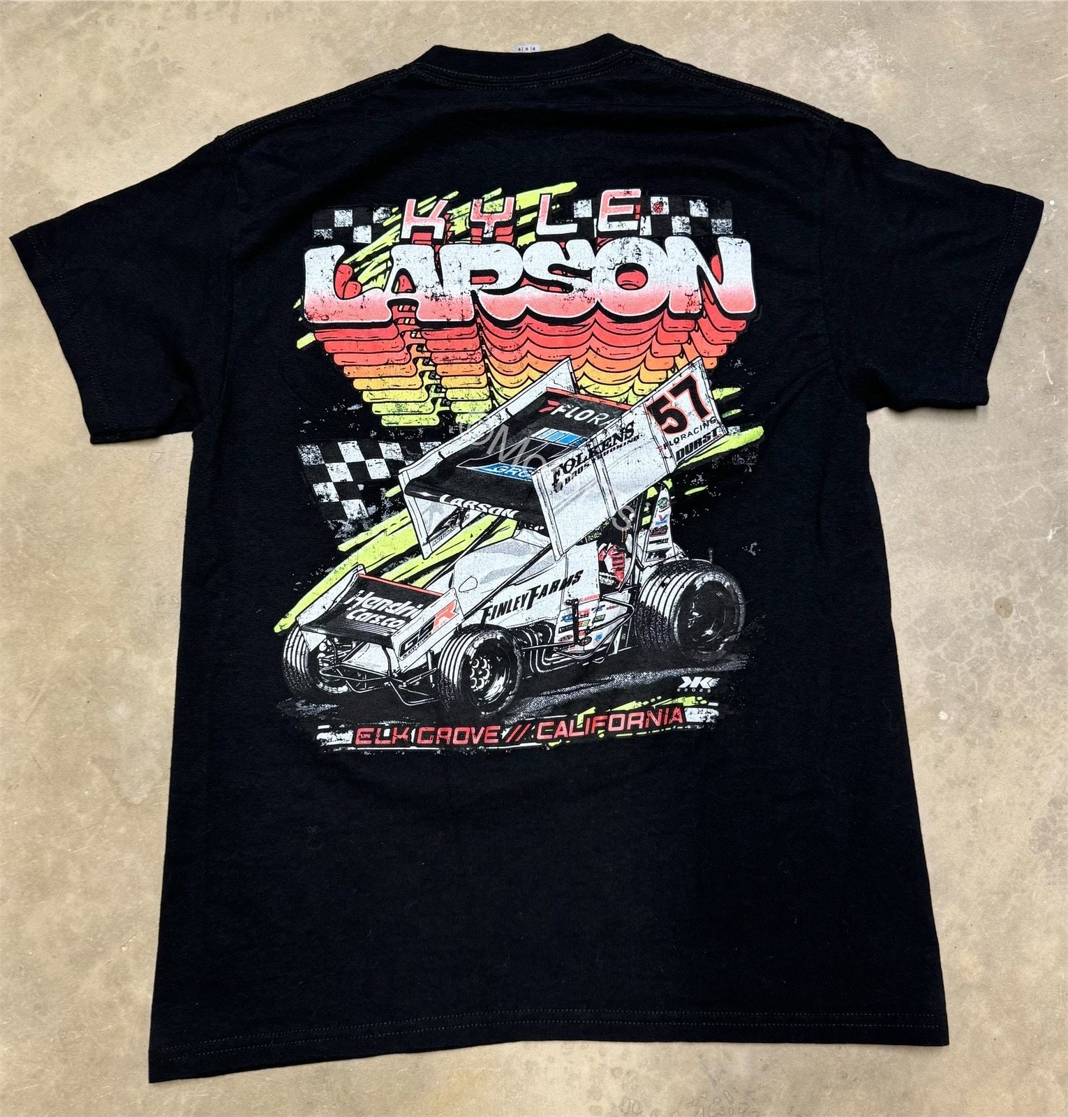 Folkens Kyle Larson 57 Shirt 2023 Kyle Larson Paul Silva