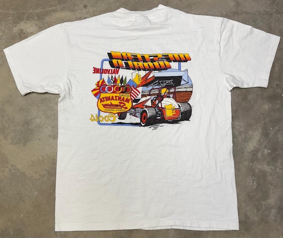 Vintage 1986 Keith Hall’s Manzanita Speedway Event Tee - XL View 2