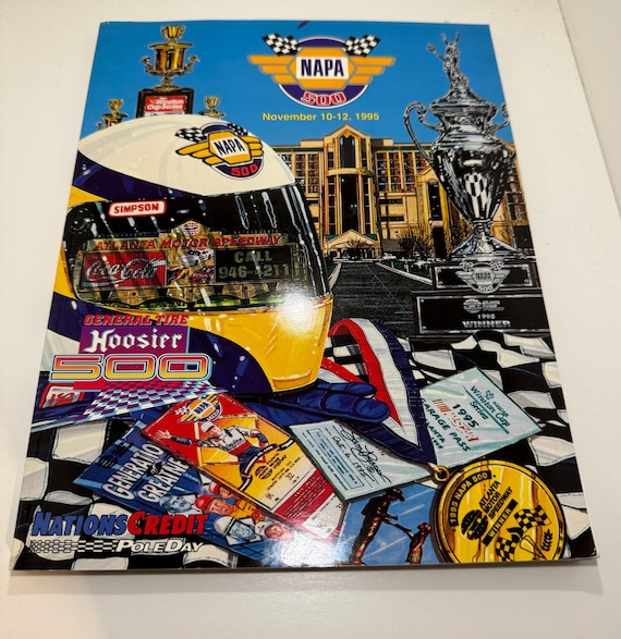 Vintage November 10-12, 1995 Atlanta Motor Speedway NAPA 500