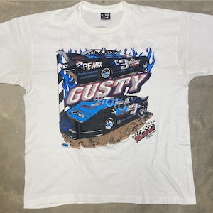 Vintage 1993 Gusty Christenberry Dirt Late Model Tee - XL