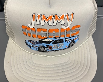 Vintage 90s Jimmy Means NASCAR Alka-Seltzer Racing Hat - SnapBack