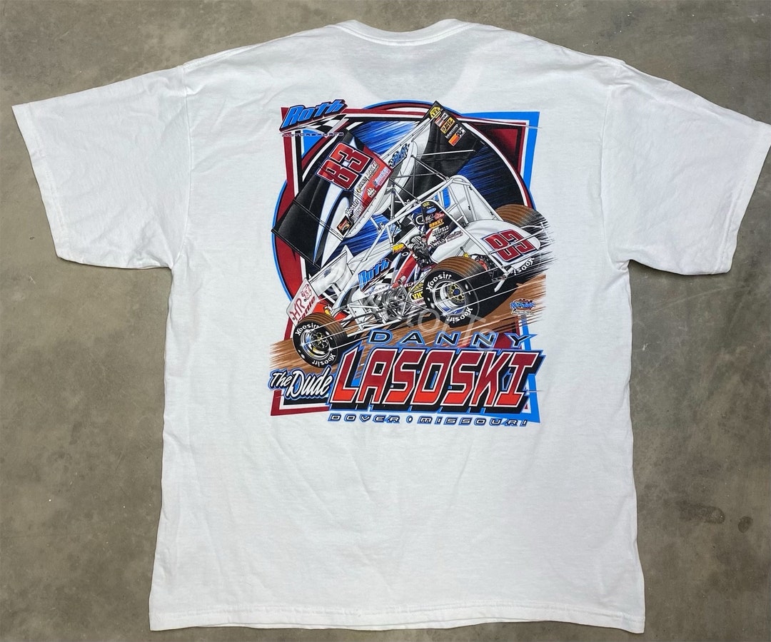 2006 Danny the Dude Lasoski Roth Motorsports Autographed Sprint Car Tee ...