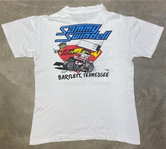 Rare! Authentic Vintage 1982 Sammy Swindell  / Na… - image 2