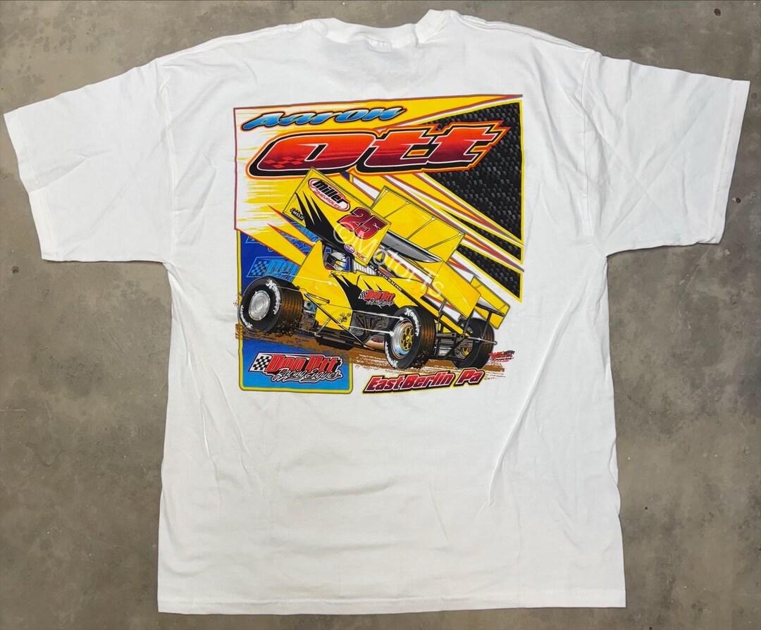2007 Aaron Ott #25 / Don Ott Racing Engines Sprint Car Tee - XL - Etsy