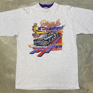 Vintage NOS 1991 Dale Earnhardt 5 Time Nascar Cup Champion T-Shirt - Large