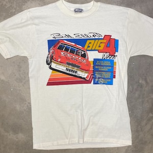 Vintage 1987 Bill Elliott “Big 4 Winner” Coors Melling Racing NASCAR Winston Cup Tee - Medium