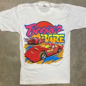 Vintage NOS 1991 Booper Bare Dirt Late Model Tee - Medium