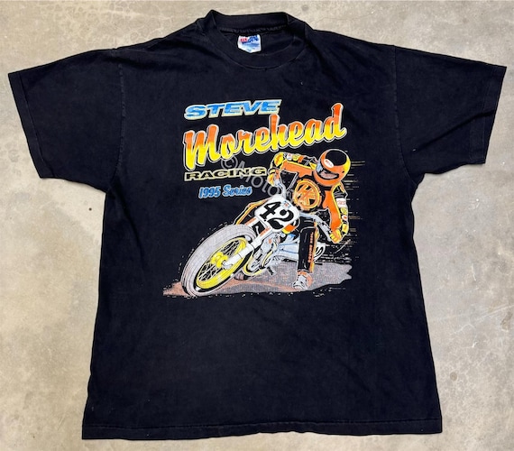 Vintage 1995 Steve Morehead / Harley Davidson AMA Flat Track