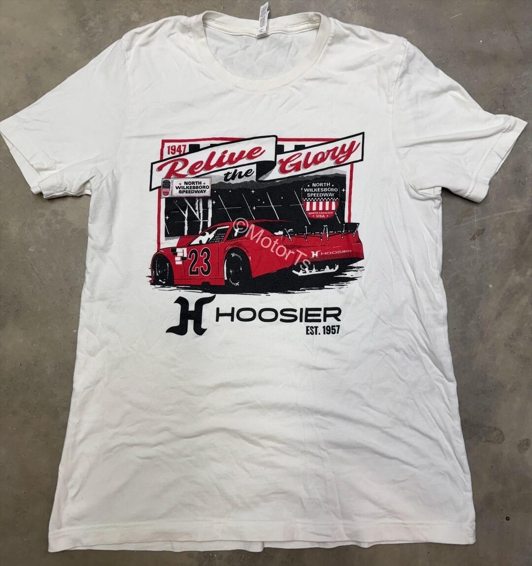 Hoosier Racing Tire “relive the Glory” North Wilkesboro Speedway Tee ...