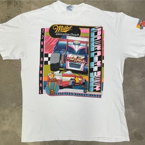 Vintage 1993 Syracuse Super Dirt Week Event Tee - Large