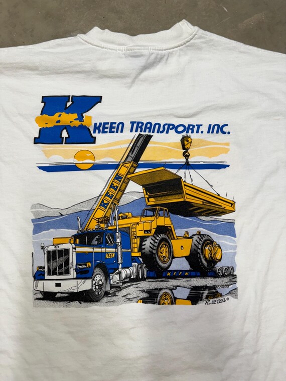 Vintage 1997 Shawn Keen #53 Keen Motorsports Sprint Car Tee - 2XL View 4