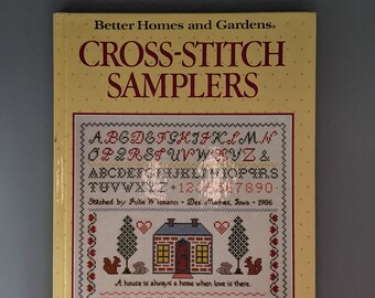 1989 1990 Cross Stitch Knit Crochet Quilting Paper Crafts Patchwork Afghans Needlework Better Homes and Gardens 8 Hardcover Books 1986-87