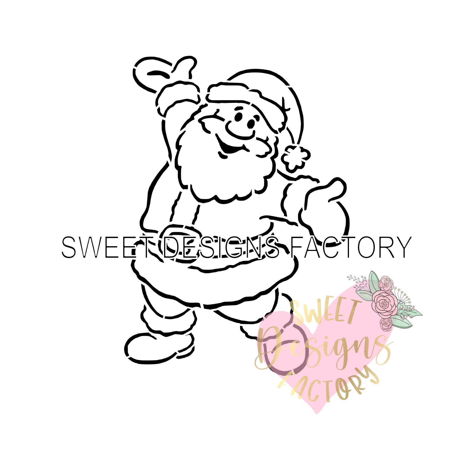 Buy BoFUN Christmas Cookie Stencils Holder Frame, Xmas Biscuit