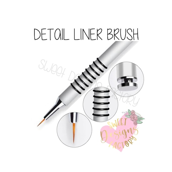 Detail Liner Brush Paint Brush With Gripper Handle Etsy