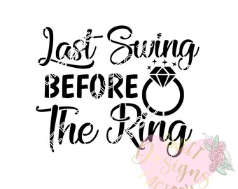Bachelorette  party cookie stencil EFT0030