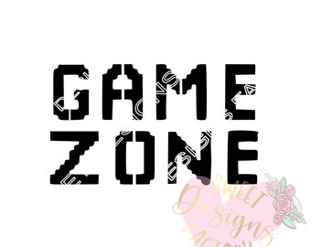 Gamer cookie stencil video games DG281