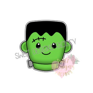 Halloween Frankenstein cookie cutter HL003