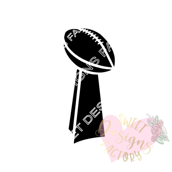 Football Cookie Stencil Trofy JB409 