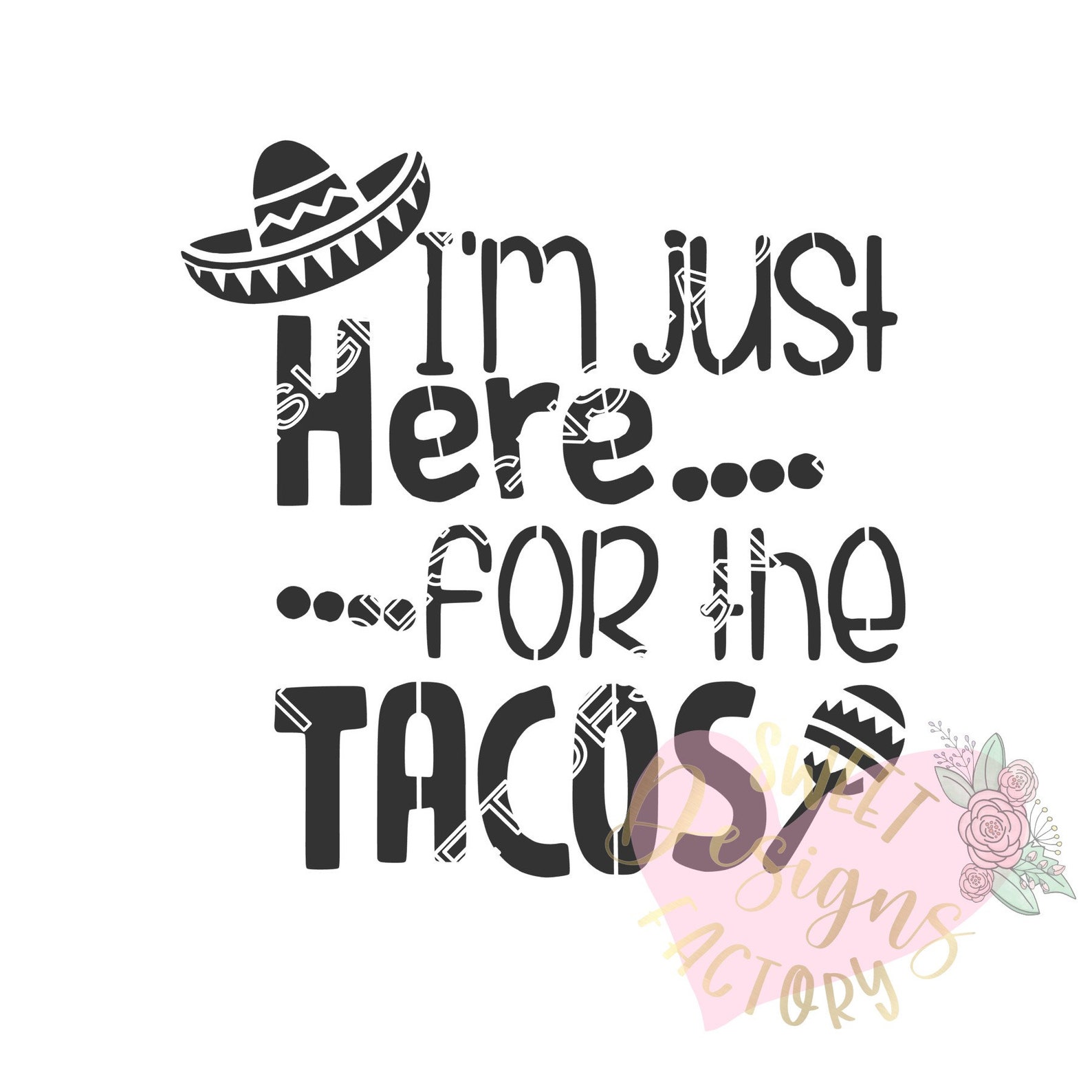 Cinco de Mayo cookie stencil ST00284 | Etsy