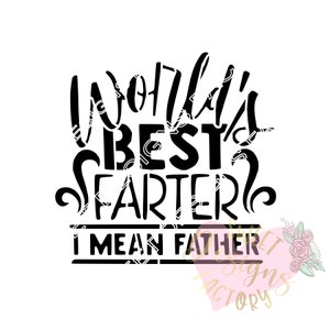 Father&#39;s day cookie stencil WF346