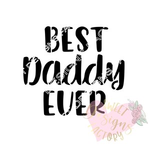 Father&#39;s day cookie stencil WF360