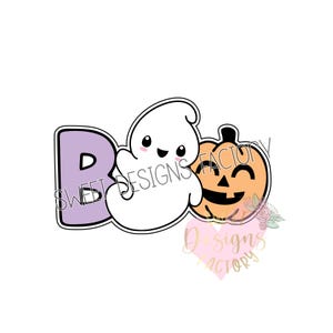 Halloween Boo cookie cutter HL001