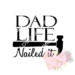 Father&#39;s day cookie stencil DG497