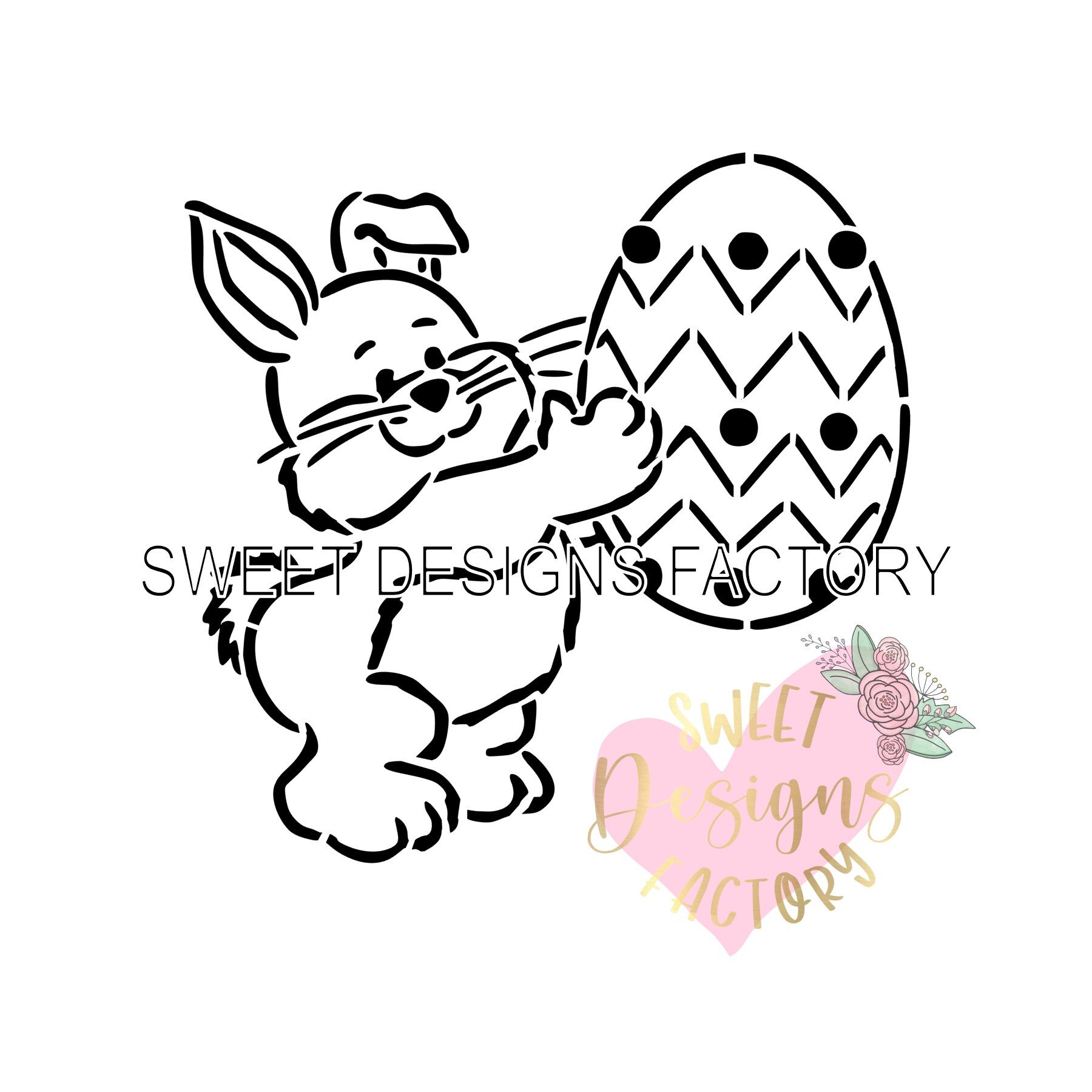 easter-pyo-cookie-stencil-matching-cookie-cutter-available-est00510-etsy