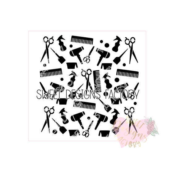Hair Cut Stencils