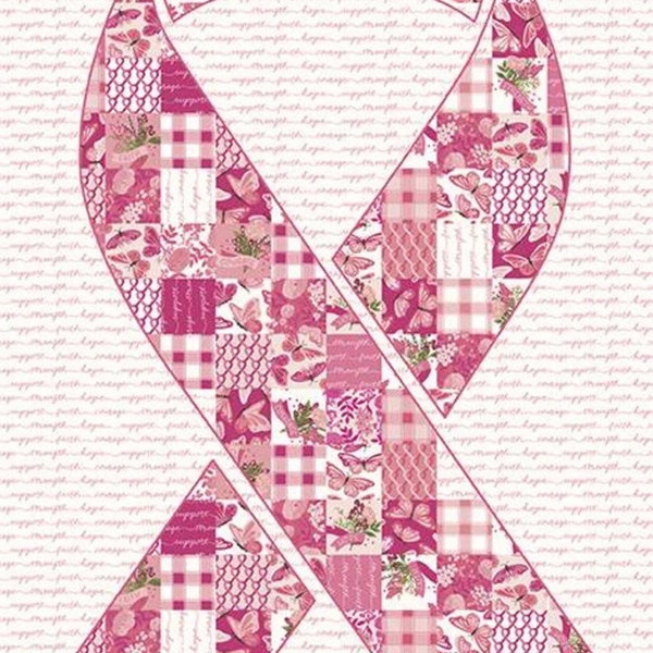 Breast Cancer Cotton Fabric Etsy