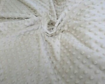 Dreamy Dimple Minky Fabric by Riley Blake - Beach Beige
