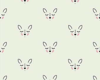 Double Gauze Deer Mint- fabric by the yard!