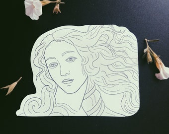 Harry Styles Sticker Fine Line Outline Illustration Bullet ...