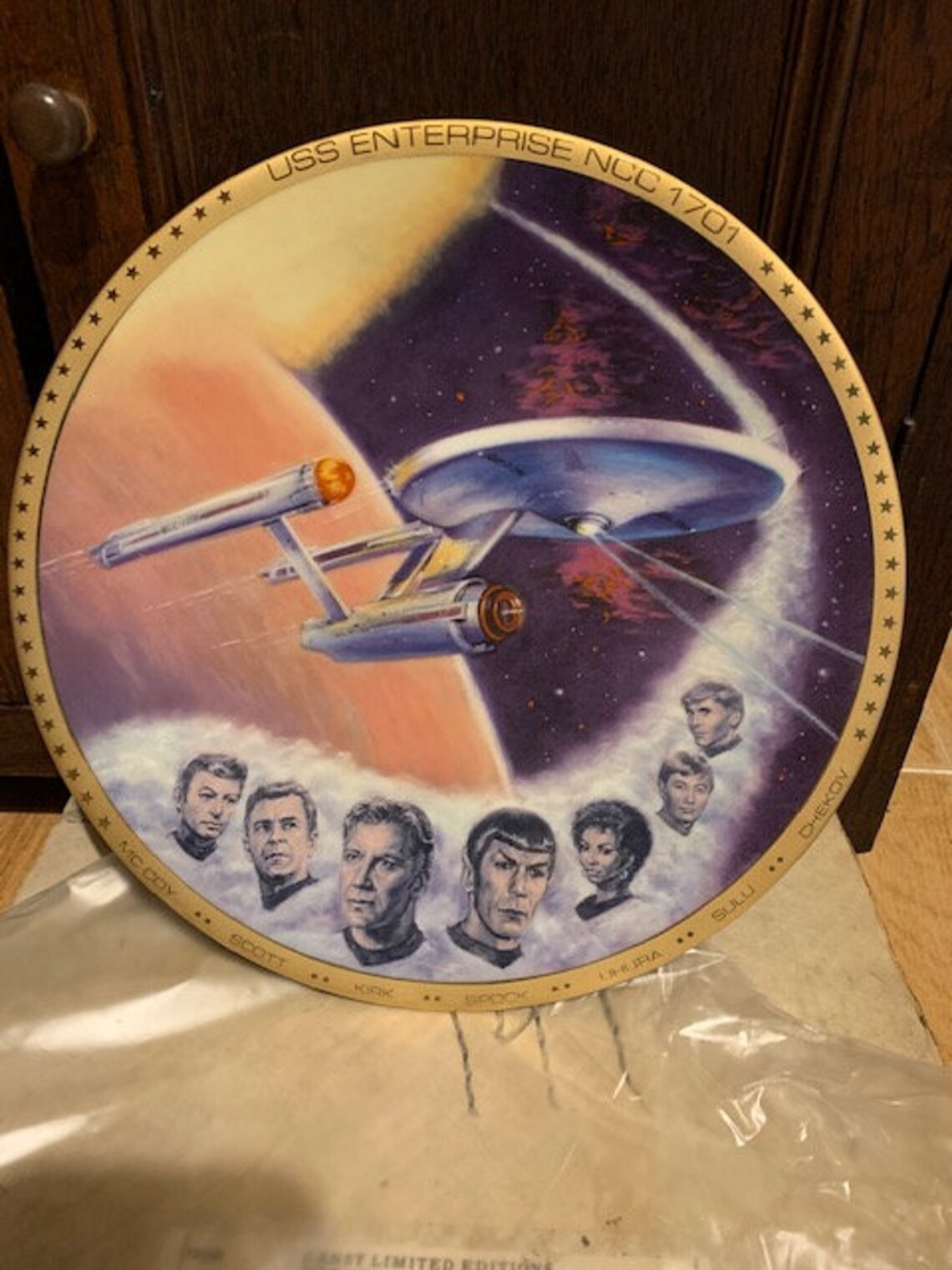 value of star trek plates