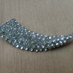 Broche Argentée à Strass avec prénom